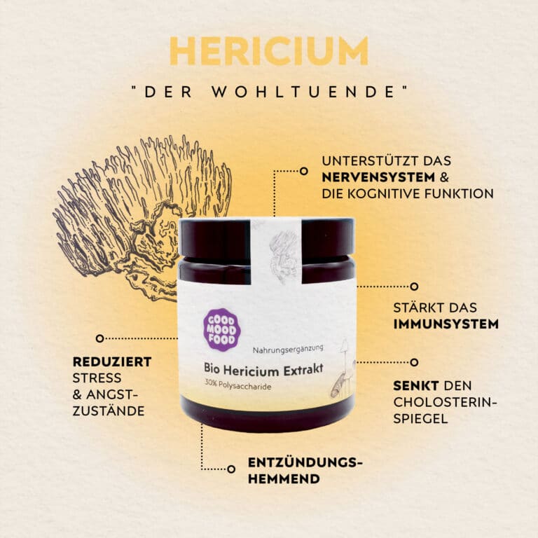 Super Nährstoffe Löwenmähne Vitalpilz