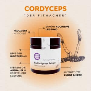 Super Wirkstoffe Cordycepts Vitalpilz