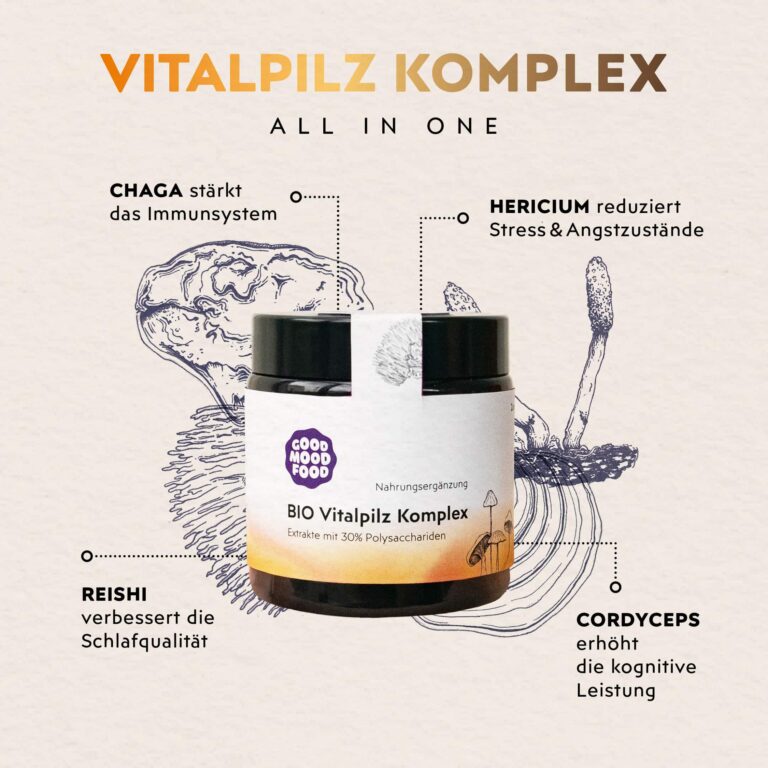 Vitalpilz Komplex Infografik