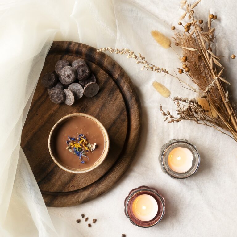 Zeremoniellen Rohkakao - Masse Drops aus Peru