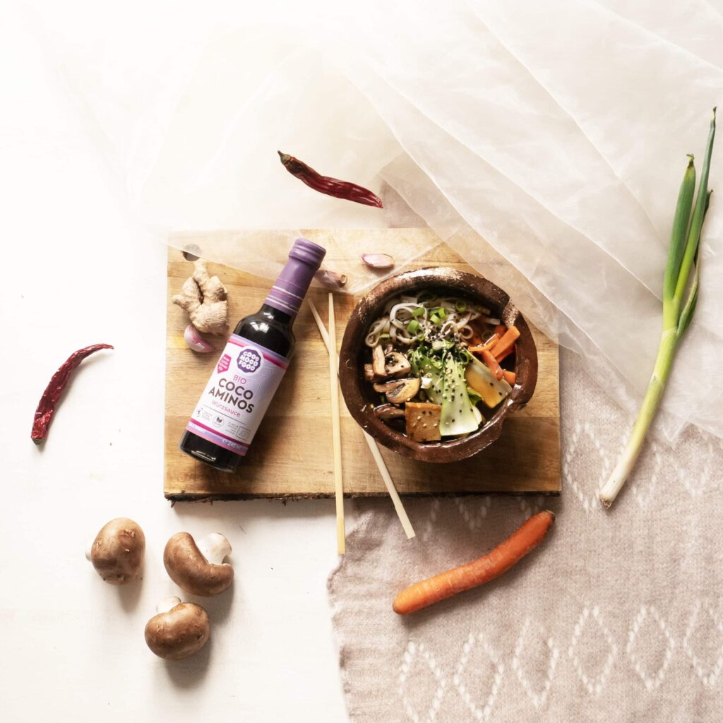 Moodbild Coco Aminos Ramen Suppe