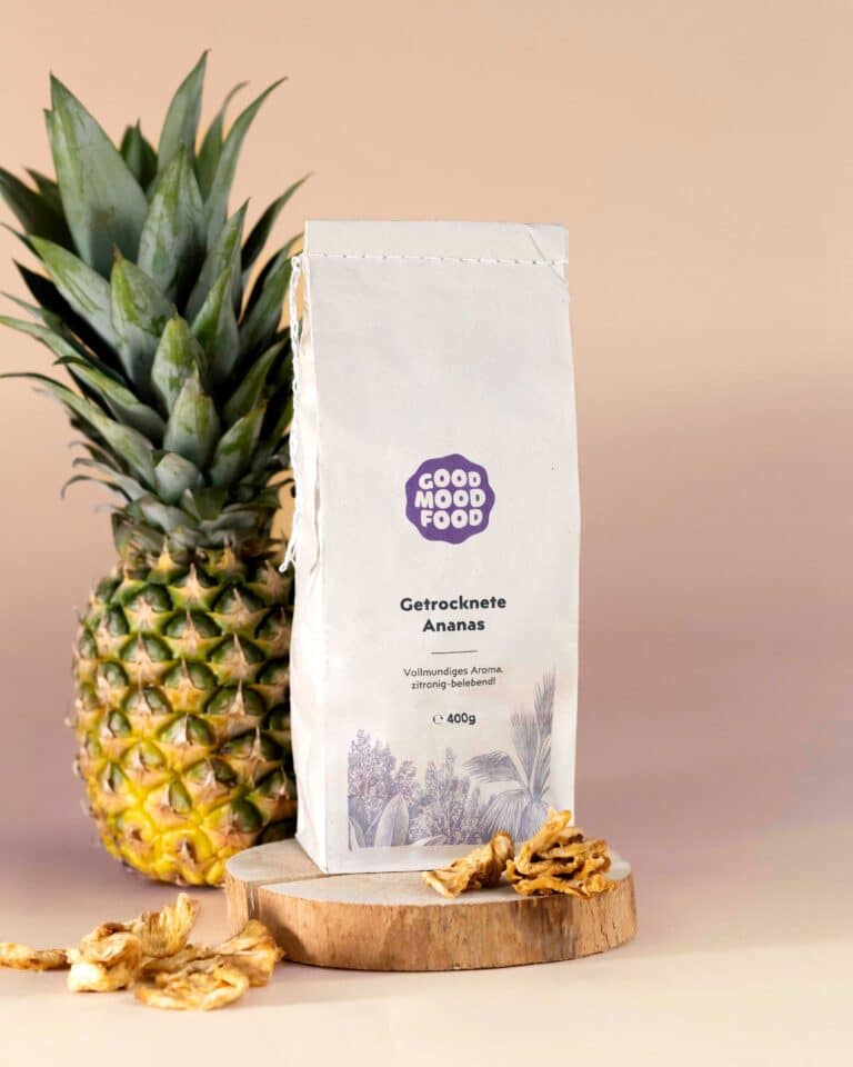 Schonend getrocknete Ananas