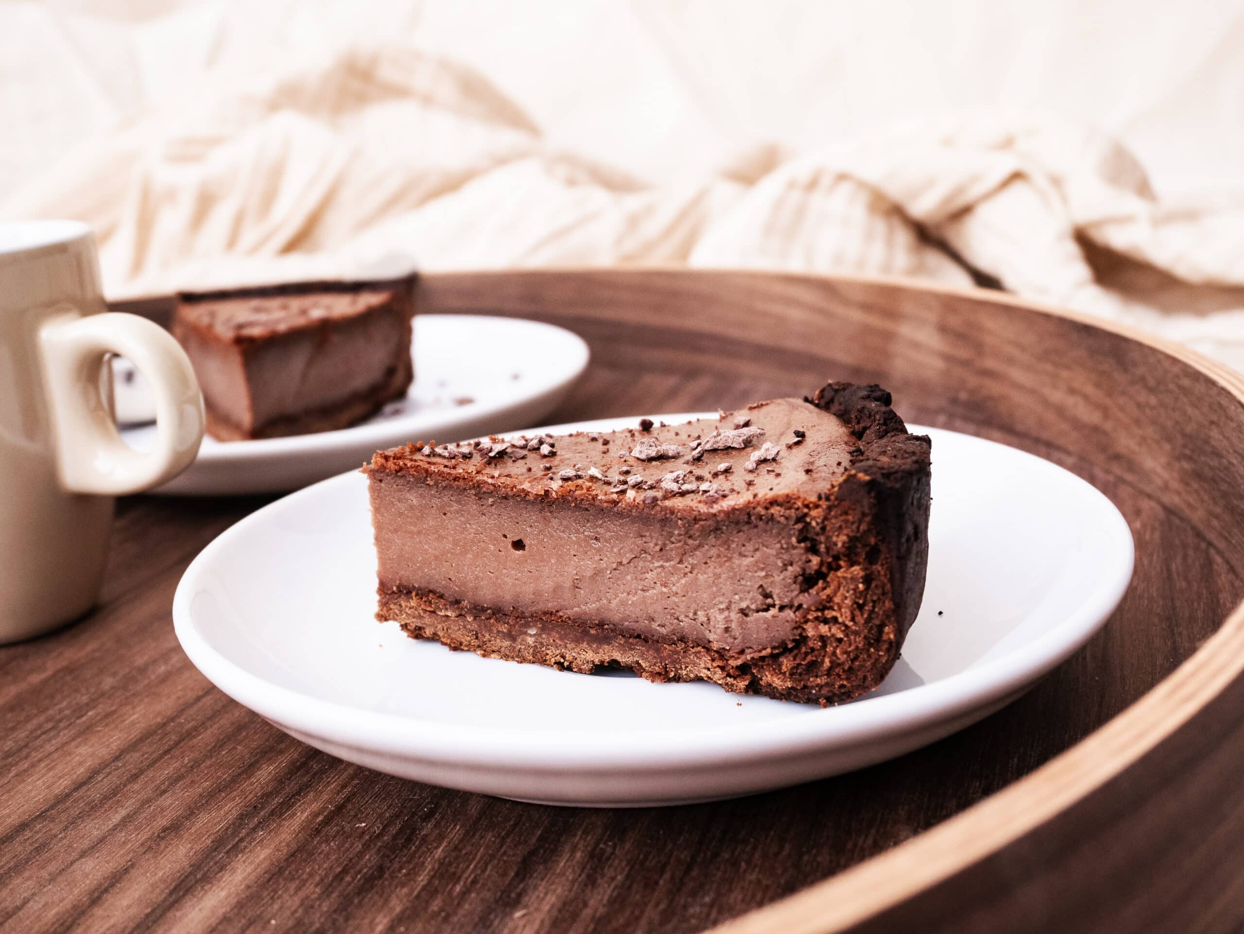 Rohkakao Cheesecake