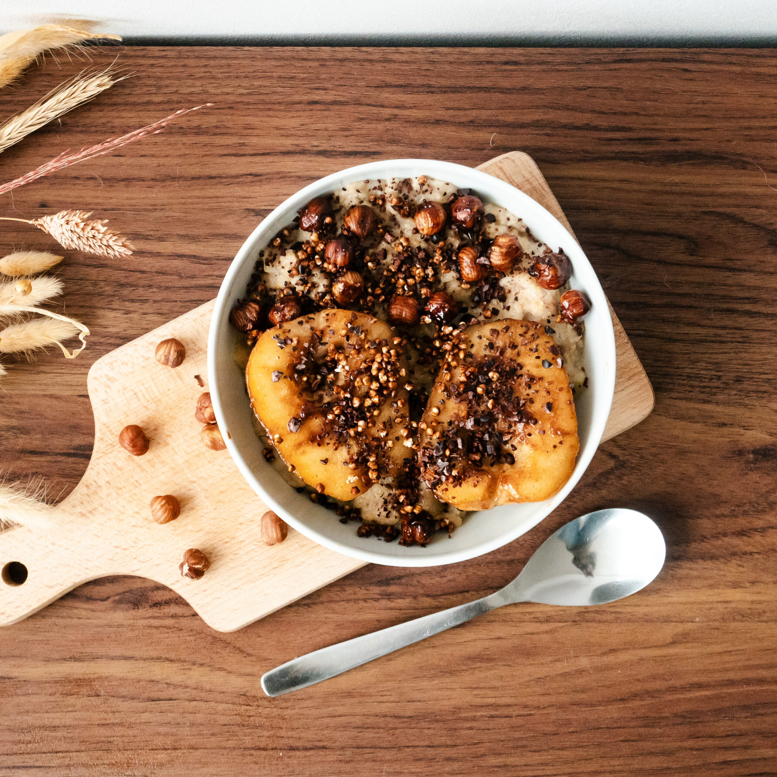 Birnen Porridge