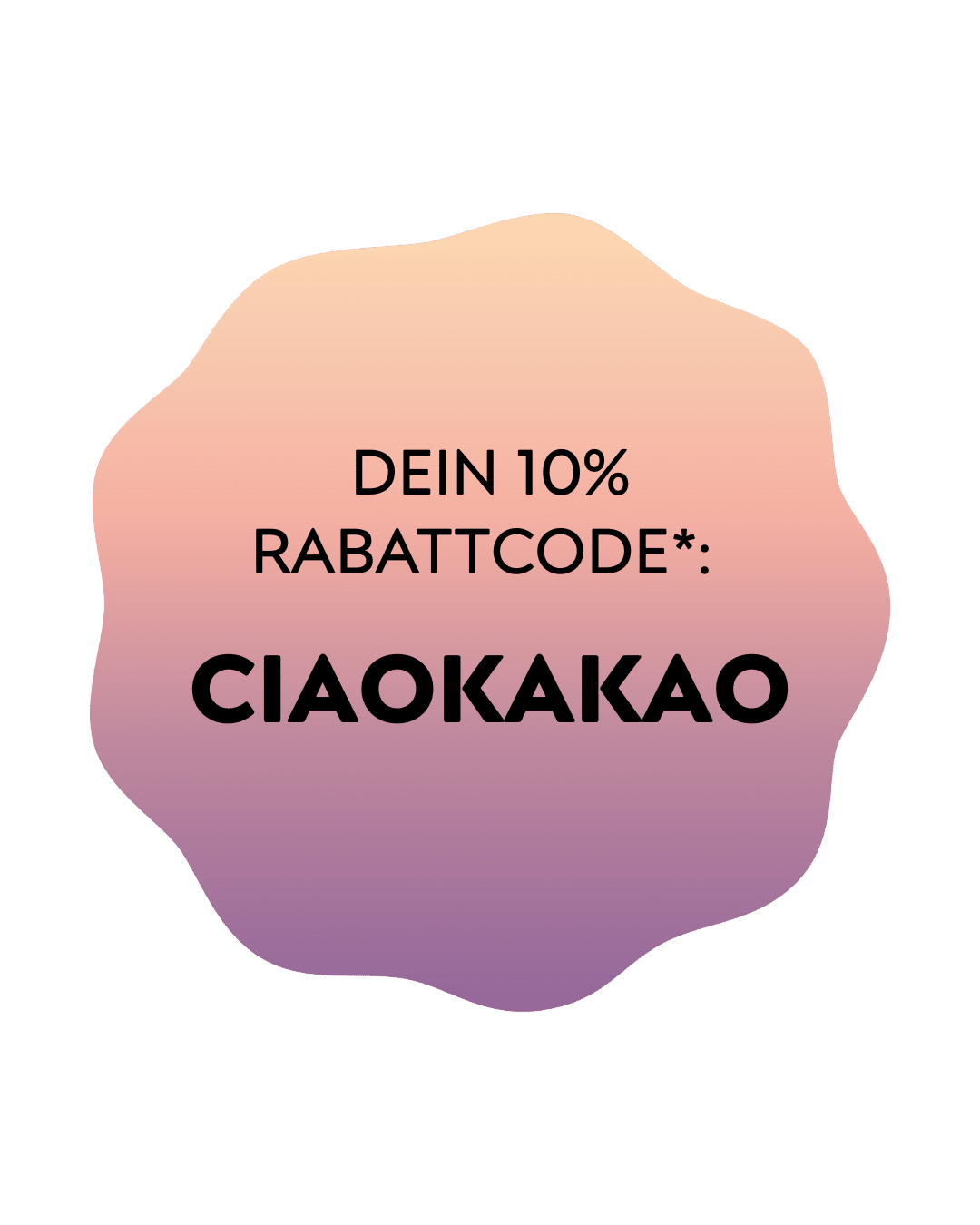 Rabattcode Ciao Kakao